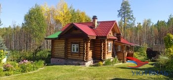 Бревенчатый дом в СНТ Ветеран в Березовском - berezovskij.yutvil.ru